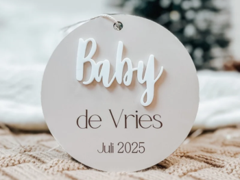 Baby - achternaam - datum