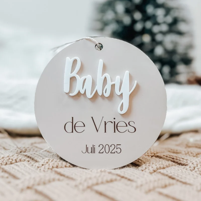 Baby - achternaam - datum