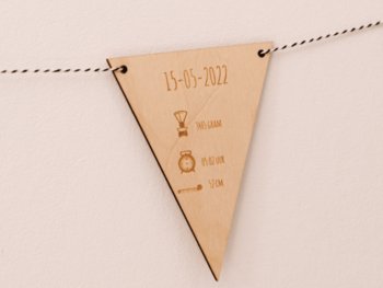 Geboorte info slinger